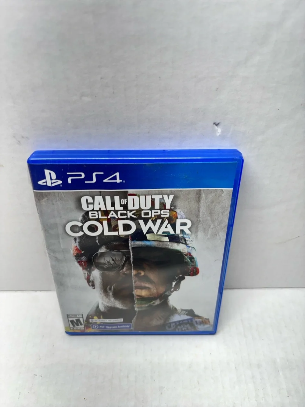 Sony PS4 Call of Duty: Black Ops Cold War - Blue Case Artwork